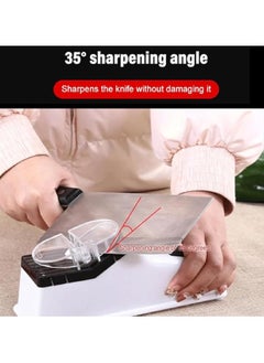 Electric Knife Sharpener, Knife Sharpener Electric, Professional Knife Sharpener for Home, 5 Seconds for Quick Sharpening & Polishing with Protective Cover - pzsku/Z32DB22CCBA81B581E5E2Z/45/_/1728475655/8d532ebd-86df-4de4-96eb-8c7f29854eb8