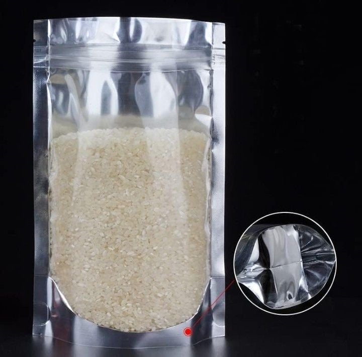 NAVNATH ENTERPRESS Reusable Standup Pouches 4 X 8 for Food Storage - Image 3