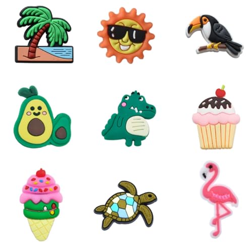 EGOTUDE Shoe Charms for Crocs, 30 Pieces, Random Design - Image 2