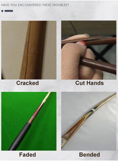 WILLIAM WEIR 100ml Pool Cue Stick Shaft Wax Pool Silky Shaft Wax Burnisher Billiards Accessories for Wood Pool Cue Shaft Protection  - Image 2