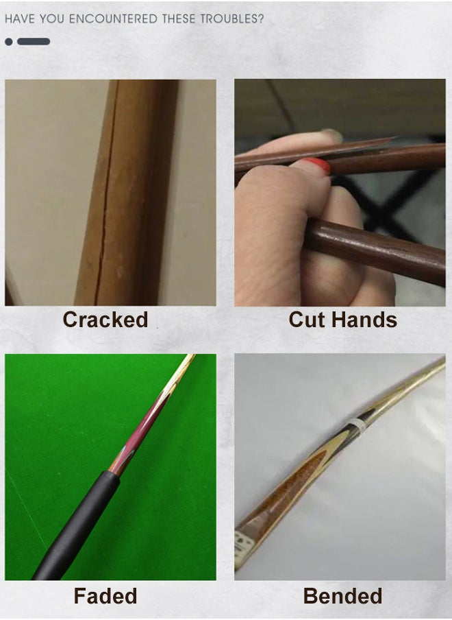 WILLIAM WEIR 100ml Pool Cue Stick Shaft Wax Pool Silky Shaft Wax Burnisher Billiards Accessories for Wood Pool Cue Shaft Protection  - Image 2