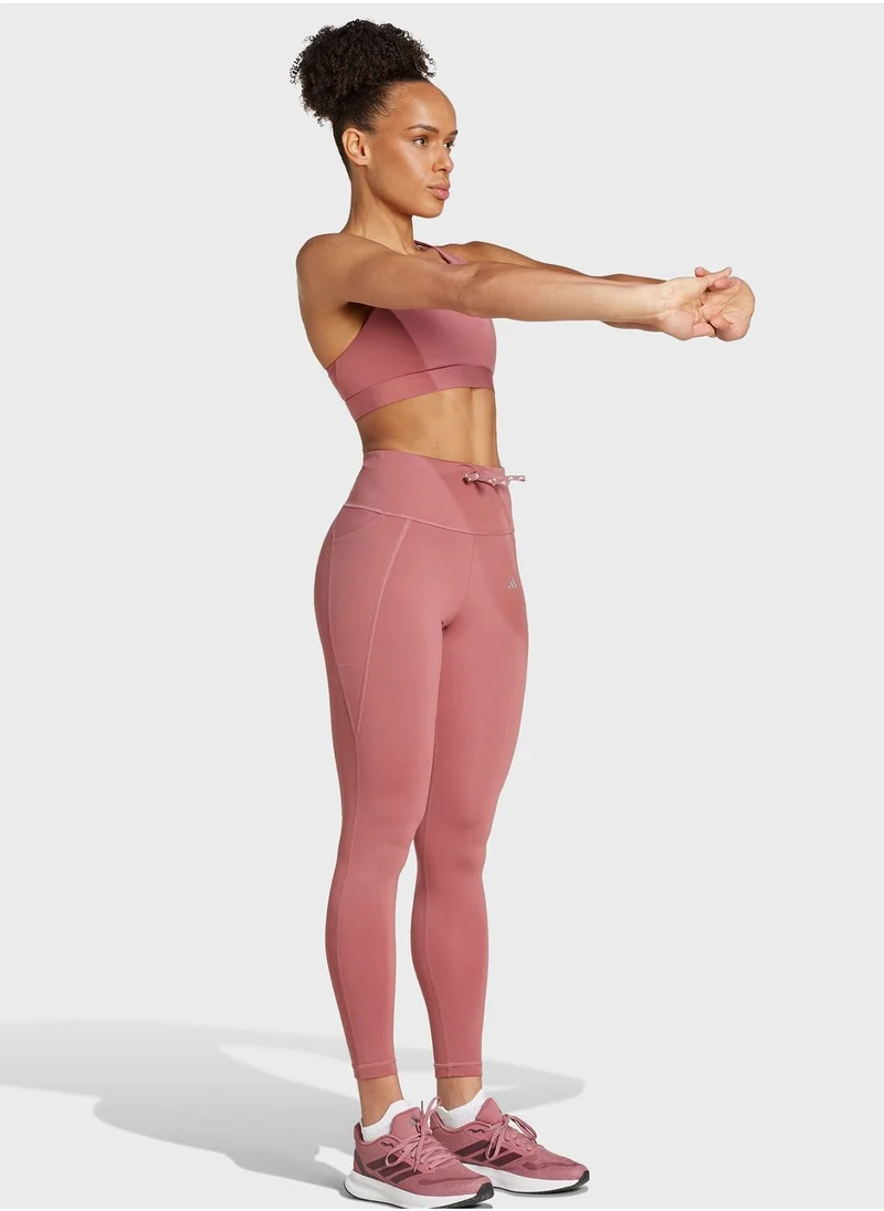 adidas بنطلون ضيق أساسي 7/8