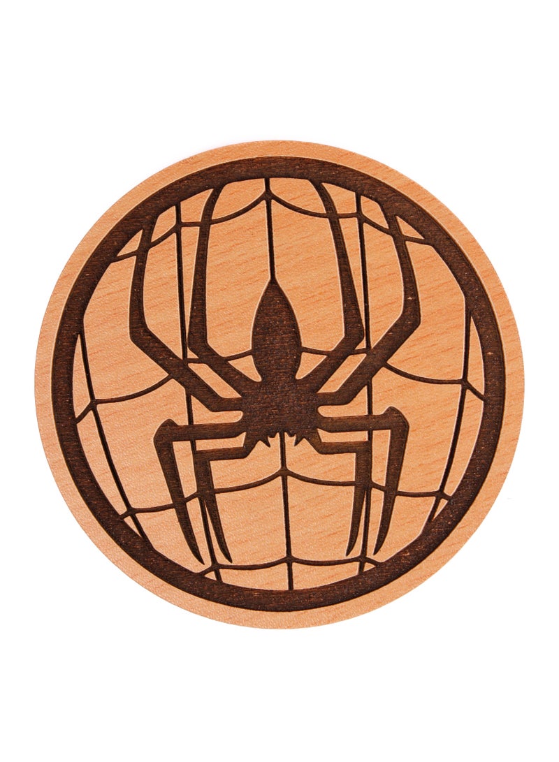 Laser Crafts Laser Crafts Spider man Coaster Wood 