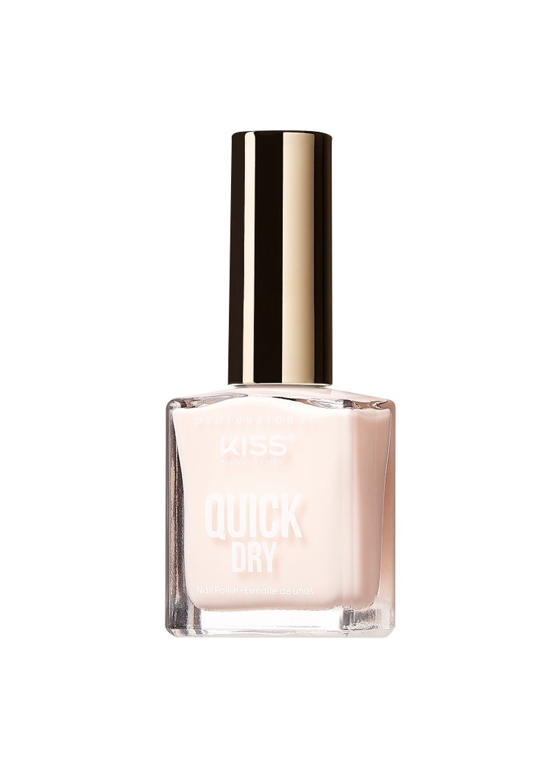 KISS Kiss Quick Dry Nail Polish Ice Pink QP05  - Image 2