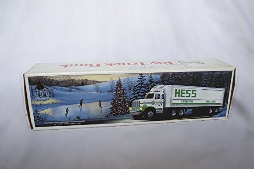 Hess 1987 Hess Toy Truck Bank with Barrels - Image 1