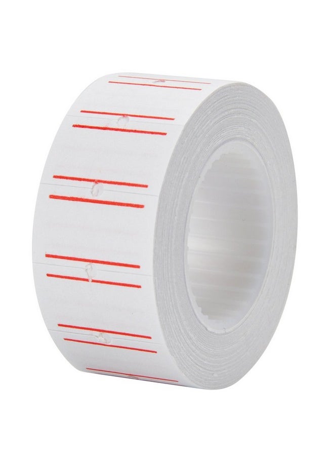 MFLABEL - 10 Rolls 6000Pcs White Price Gun Labels For Mx5500 - Image 1