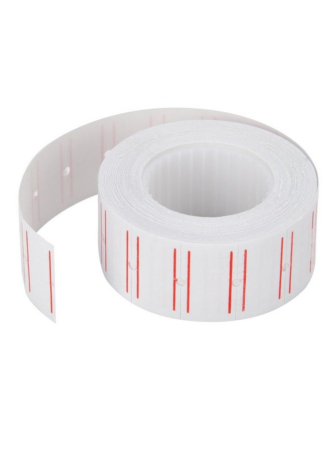 MFLABEL - 10 Rolls 6000Pcs White Price Gun Labels For Mx5500 - Image 1