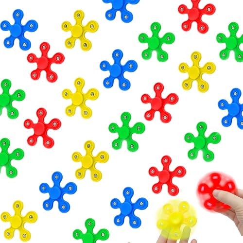 TGIQROVE 32PCS High Speed Fidget Spinners Bulk Quiet Bearing Stress Relief Toys for Kids Adults Party Favors Classroom Prizes Birthday Goodie Bag Fillers Stocking Stuffers - Image 1