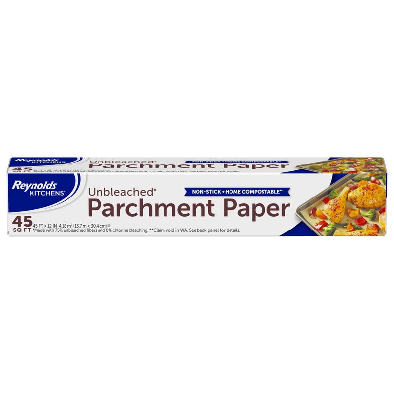 Reynolds Kitchens Unbleached Parchment Paper Roll 45 Square Feet