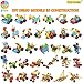 COUOMOXA 404 Pcs Building Toys STEM for Kids 62 DIY Demo Models Construction Creative Set Educational Toy for 5 6 7 8 9 10 Years Old Kids Home School Birthday Gift for Boys Girls - Image 3