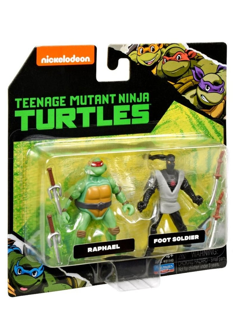 Teenage Mutant Ninja Turtles: Raphael & Foot Soldier Mini Figure 2 Pack - pzsku/Z32DBEF2FFF650ABC85D3Z/45/_/1686034640/3cf62fb7-535f-4dc2-bc31-c75a662afc3d