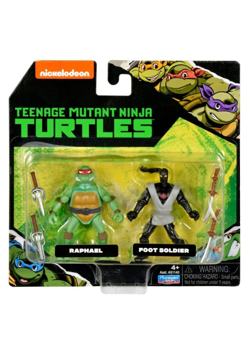 Teenage Mutant Ninja Turtles: Raphael & Foot Soldier Mini Figure 2 Pack - pzsku/Z32DBEF2FFF650ABC85D3Z/45/_/1686034640/ae526a30-d3d4-4f4b-b008-33f0bbf2378a