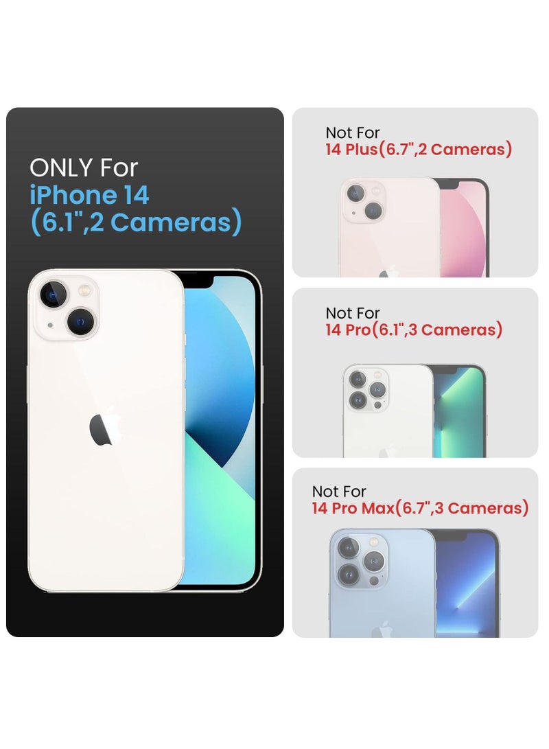 BORTONY iPhone 14 Case 6.1 Inch Liquid Silicone Full Rubber Protection Anti Scratch Drop Proof Protective Cover with Inside Soft Microfiber Lining for Apple iPhone 14 - Image 2