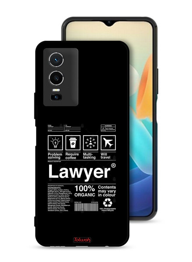 Tolwak Vivo Y76 5G Protective Case Cover Lawyer Sticker - Image 1