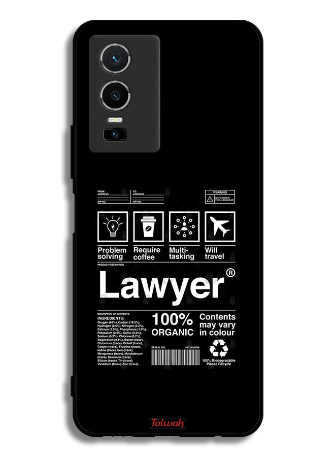 Tolwak Vivo Y76 5G Protective Case Cover Lawyer Sticker - Image 2