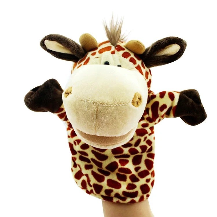Y&D Stuffed Animal Toys - Kawaii Plush Puppet Dolls with Educational Features for Babies & Toddlers, Soft Lion Elephant Dinosaur Monkey Cuddly Toys, Perfect Gift for Children - Image 3