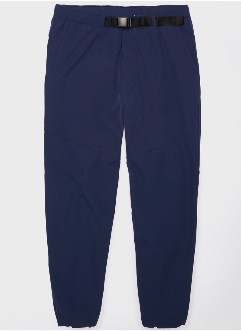 American Eagle - Essential Belted Joggers - Image 1