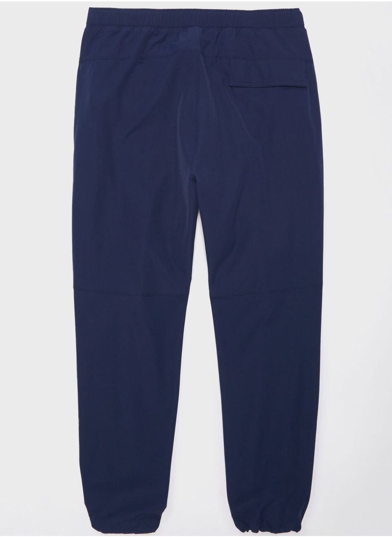 American Eagle - Essential Belted Joggers - Image 1