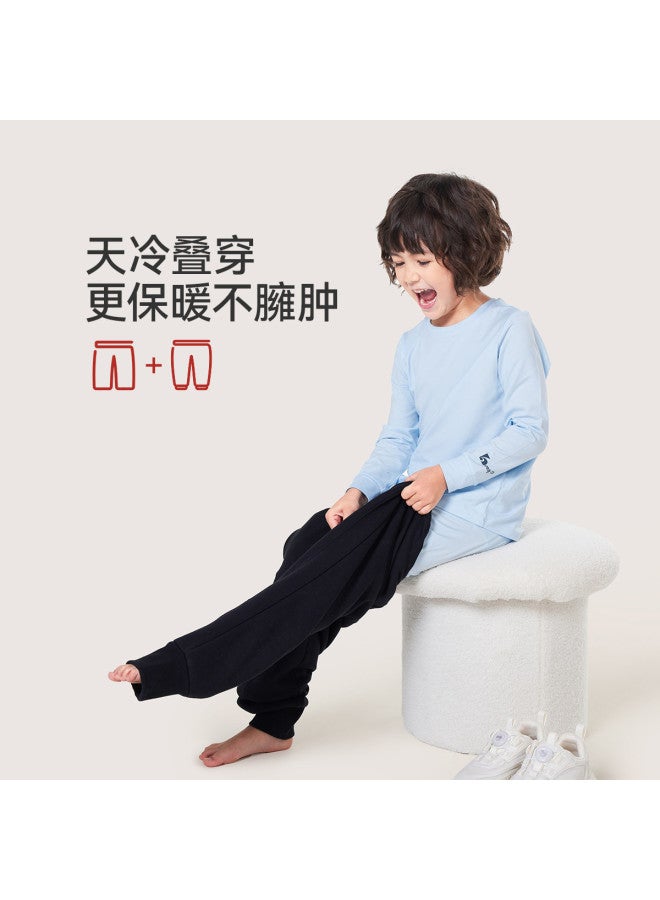 Long time companion 0°c Ultra-warm Fleece-lined Pants For Boys & Girls - Cozy Athletic Pants - Image 4