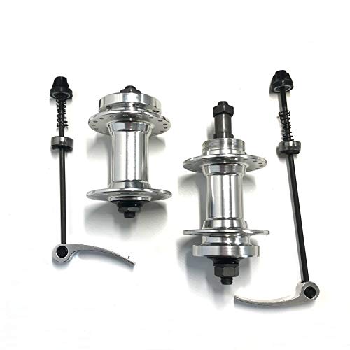 DONSP1986 Bike Wheel Part Bicycle hub, Bike Hub 36 Hole, Quick Release,Alum,One Pair,100mm x135mm Front Width and Rear Width - Image 1