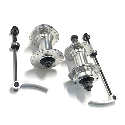 DONSP1986 Bike Wheel Part Bicycle hub, Bike Hub 36 Hole, Quick Release,Alum,One Pair,100mm x135mm Front Width and Rear Width - Image 5