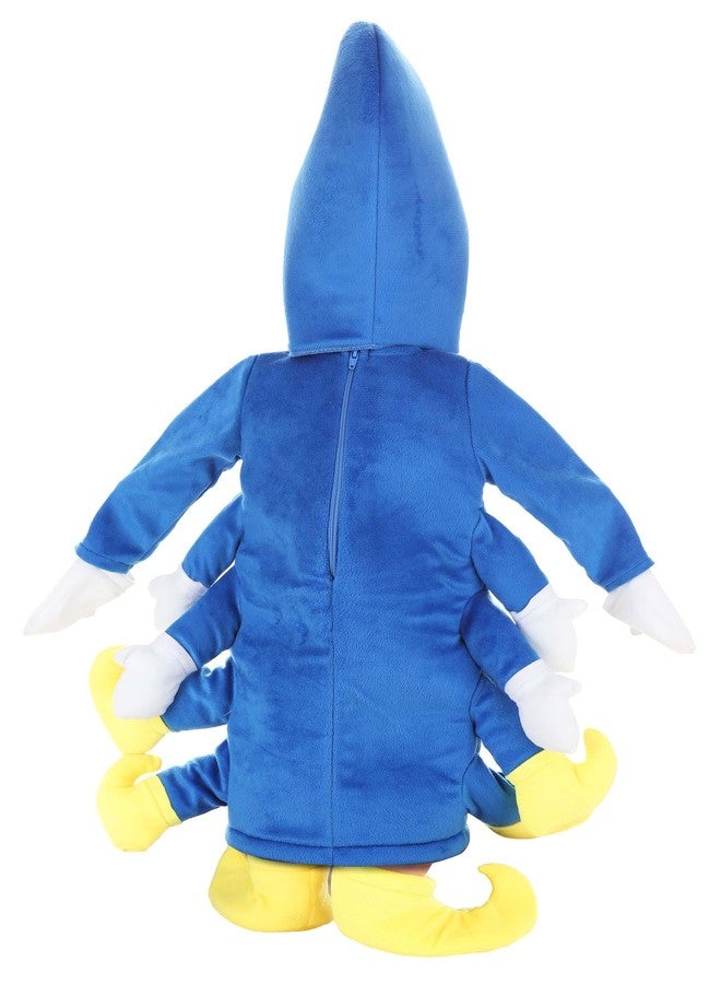 Fun Costumes Blue Caterpillar Infant Costume | Cozy Hood and Booties | Perfect for Halloween Dress Up and Playtime 12/18 Months - Image 3
