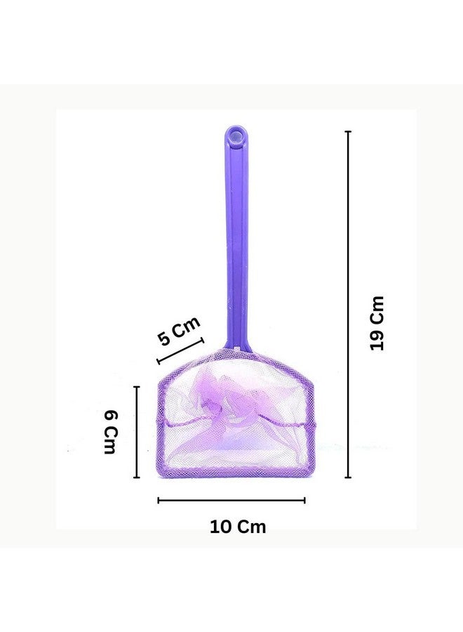 VAYINATO® Plastic Handle Small Aquarium Bowl Fish Net 4 Inch Pack of 2 Nos by Petzlifeworld - Image 5