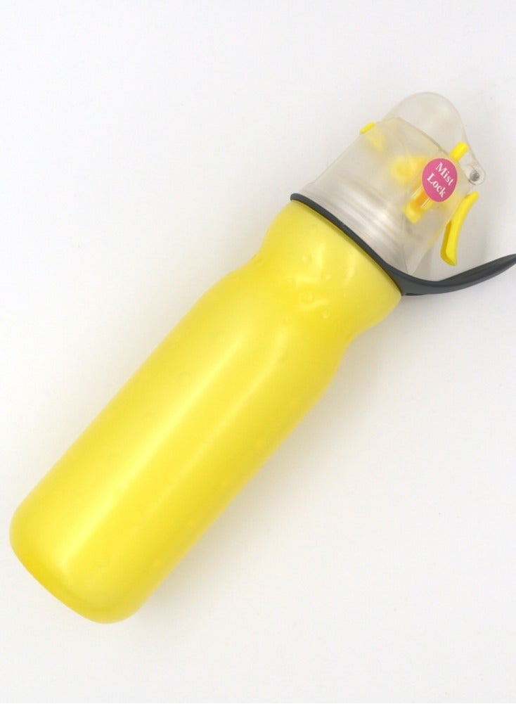 Sports water bottle, spray temperature control and cold preservation, large capacity 590ml, suitable for outdoor, sports field, home use - Image 5