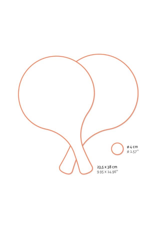 دجيكو مضرب تنس الشاطئ مع كرة - Image 4