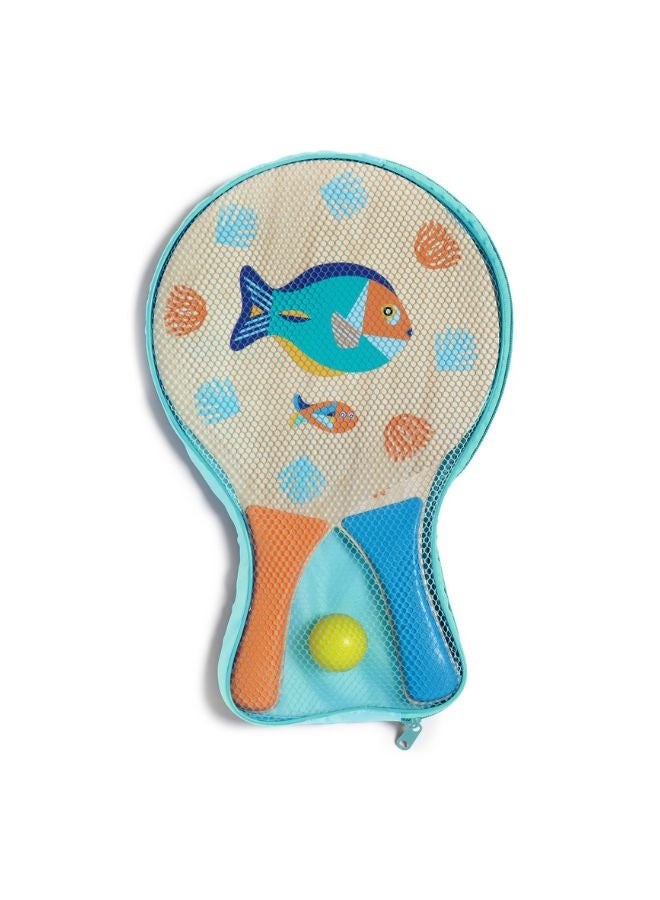 دجيكو مضرب تنس الشاطئ مع كرة - Image 3