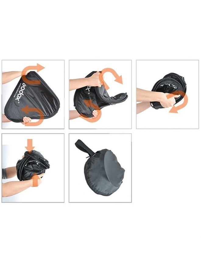 Godox - Softbox with S Type Bracket Bowens S Mount Holder Foldable Mini Size 8080cm Soft Box Kit for Flash Camera Studio Photography - Image 1