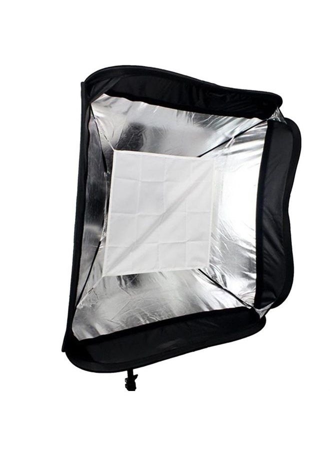 Godox - Softbox with S Type Bracket Bowens S Mount Holder Foldable Mini Size 8080cm Soft Box Kit for Flash Camera Studio Photography - Image 1