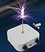 Yoqanr Tesla Coil Music Solid State Bluetooth Tesla Coil Speaker Touchable Artificial Lightning Spark Gap Arc Generator Desktop Toy Arc Plasma Loudspeaker Electric Power Wireless Transmission Science - Image 2