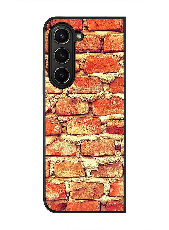 Stylizedd Rugged Black edge case for Samsung Galaxy Z Fold5, Slim fit Soft Case Flexible Rubber Edges Anti Drop TPU Gel Thin Cover -  Old Hut  - Image 1