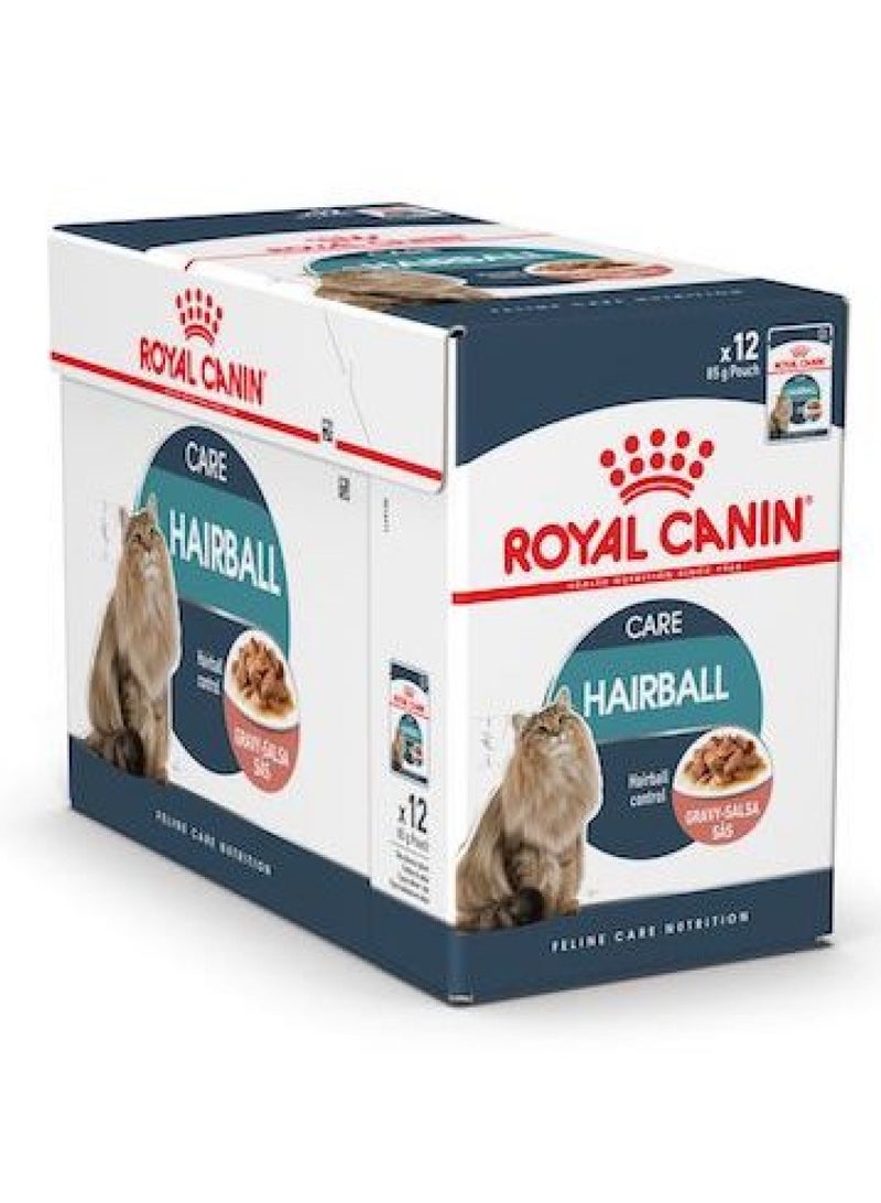 Royal canin Feline Care Nutrition Hairball Gravy (WET FOOD - Pouches) cat wet food