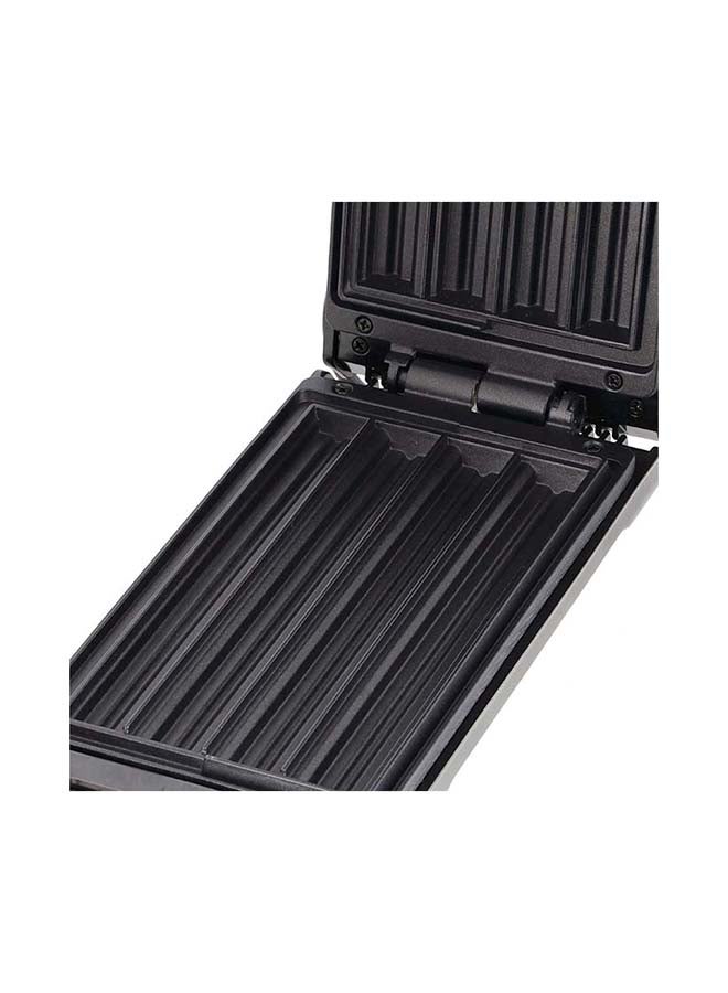 GEEPAS Churro's Maker Power & Ready Indicator Non-Stick Cooking Plate Easy to Clean750W Freshly Bake 4 Churros at Time Cook Healthy & Oil-Free Churros 750 W GCM36540 Black - Image 4