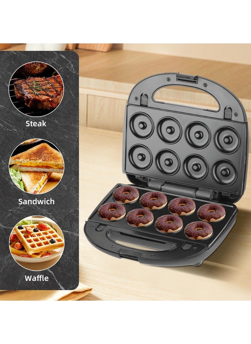 Generic - 6-in-1 Electric Sandwich Maker, Breakfast Machine with 6 Removable Non-Stick Plates, Double-Sided Cooking, Panini Press, Waffle Maker, Grill, Griddle, Easy Clean, Compact Kitchen Appliance - Image 1