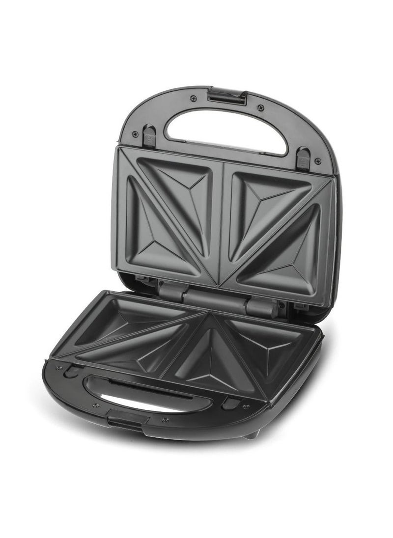 Generic - 6-in-1 Electric Sandwich Maker, Breakfast Machine with 6 Removable Non-Stick Plates, Double-Sided Cooking, Panini Press, Waffle Maker, Grill, Griddle, Easy Clean, Compact Kitchen Appliance - Image 1