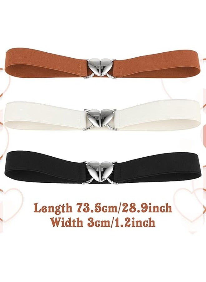 إم إكس إن 3 قطع من الأحزمة المرنة، حزام خصر لطيف ممتد للأطفال، أحزمة أطفال قابلة للضبط للسروال والملابس الجينز - Image 2