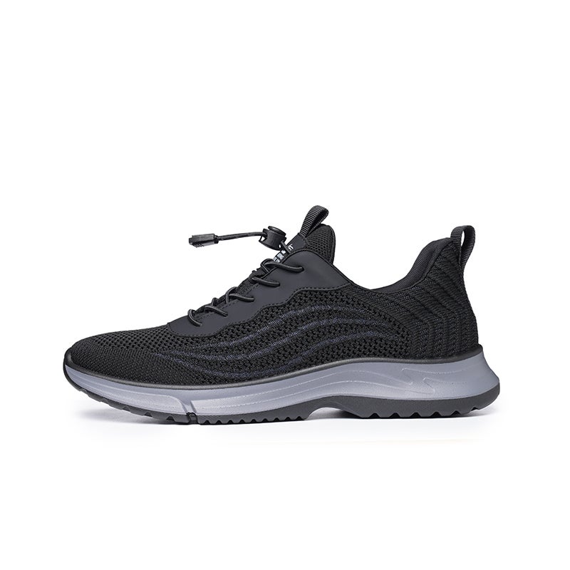 LAORENTOU Walking Shoes Men's Low Top Black/Gray - Image 1