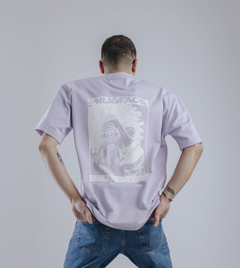 Snugface The Printed Oversized Men's T-Shirts - Image 2