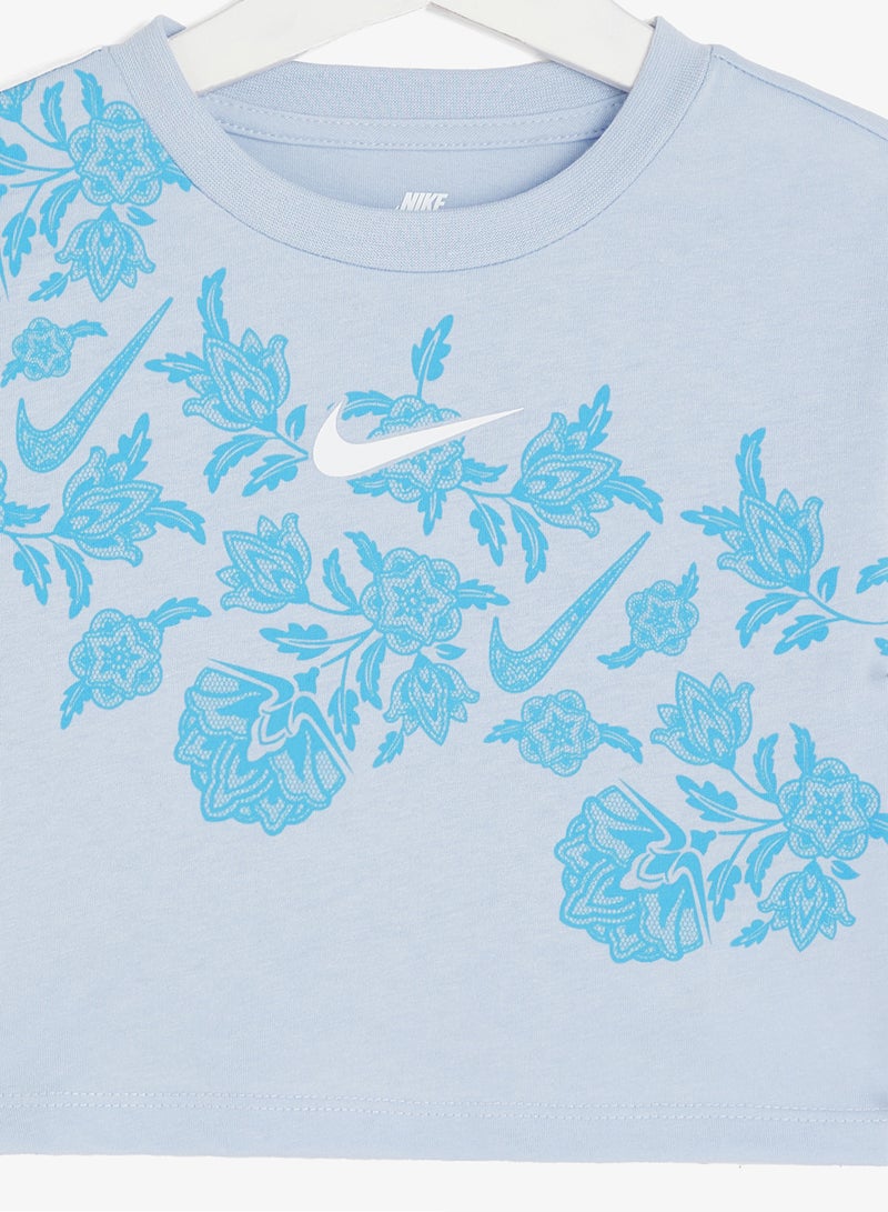 نايكي تيشيرت أطفال بتصميم رباط عصري - Image 3