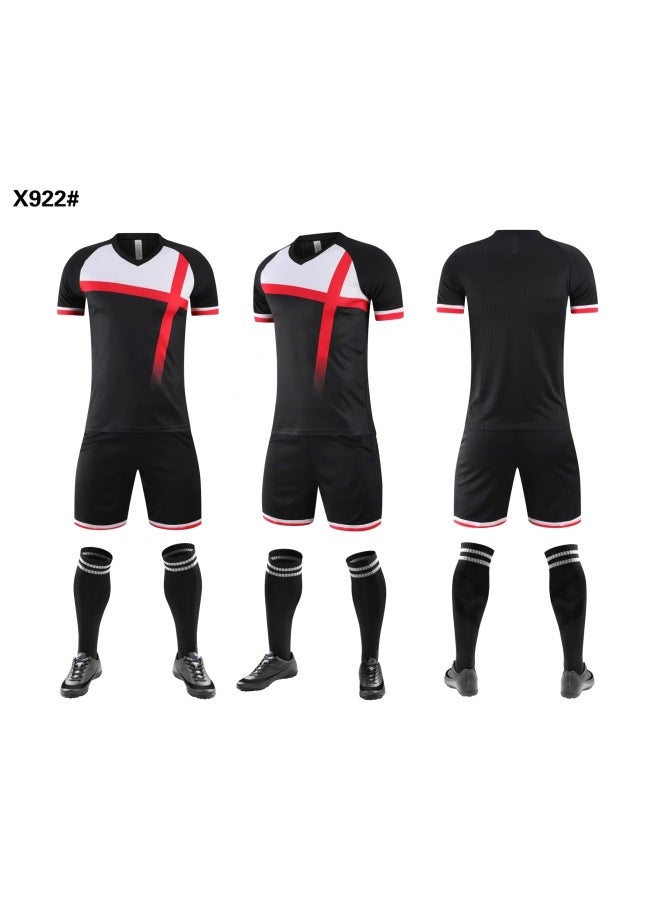 Dls-x922 Black Football Jersey - Image 1