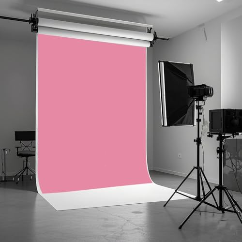 HMTFOTO 5X7ft Pink Backdrop for Photography Photo Booth Background for Photoshoot Background - Image 3
