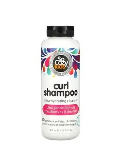 SoCozy Kids Curl Shampoo Ultra-Hydrating Cleanser 10.5 fl oz 311 ml