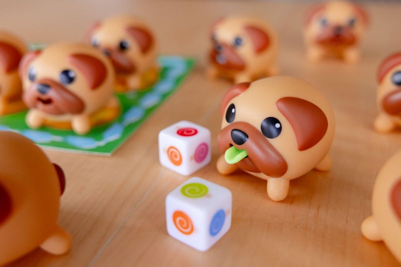 blue orange Tongues Out! The Squishy, Squeezy Preschool and Children Game - Educational Puppy Fidget Memory Color Matching Fun 2-4 Players for Ages 4+. Perfect Family Tabletop Game by Blue Orange Games - Image 3