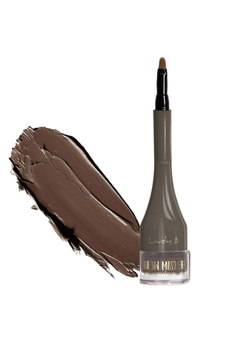Lovely Brow Master Pomade Sculpts and Defines Nude Brown 3g - Image 1