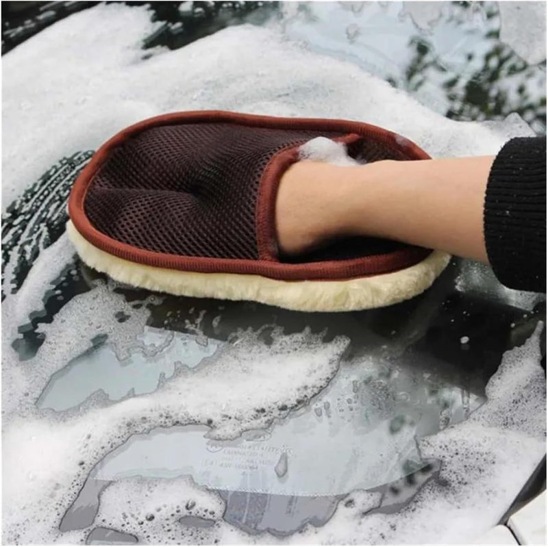 Compatible for 3pcs auto Car Wool Soft Clean(K) - Image 4