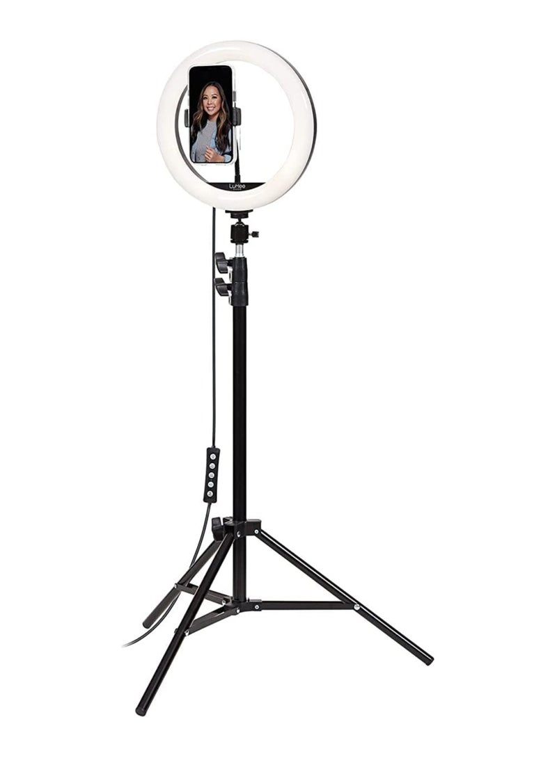 RGB LED Ring Light 25cm with Tripod Stand – Soft Lighting for TikTok, Live Streaming & Video Recording – Model MJ26.00 - Image 4