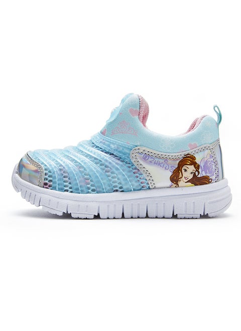 Caterpillar Childrens Shoes Boys Mesh Shoes Summer New Girls Baby Shoes Hollow Mesh Breathable Trendy Childrens Sneakers Ice Blue Princess (single net)